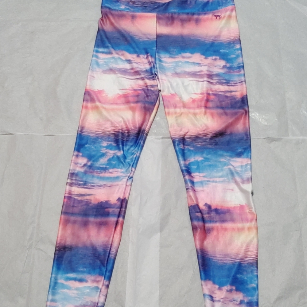 Pink Victoria secret leggings.